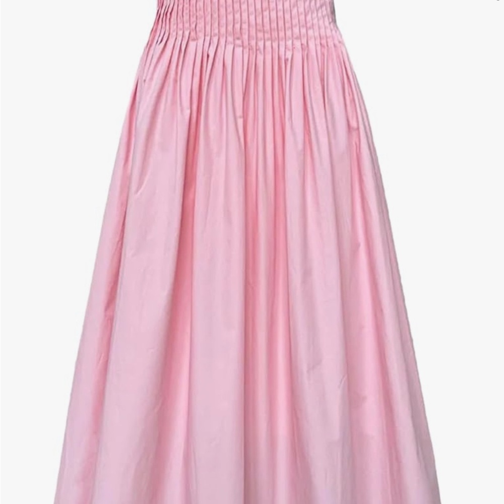 Pink Midi Skirt- Never Worn